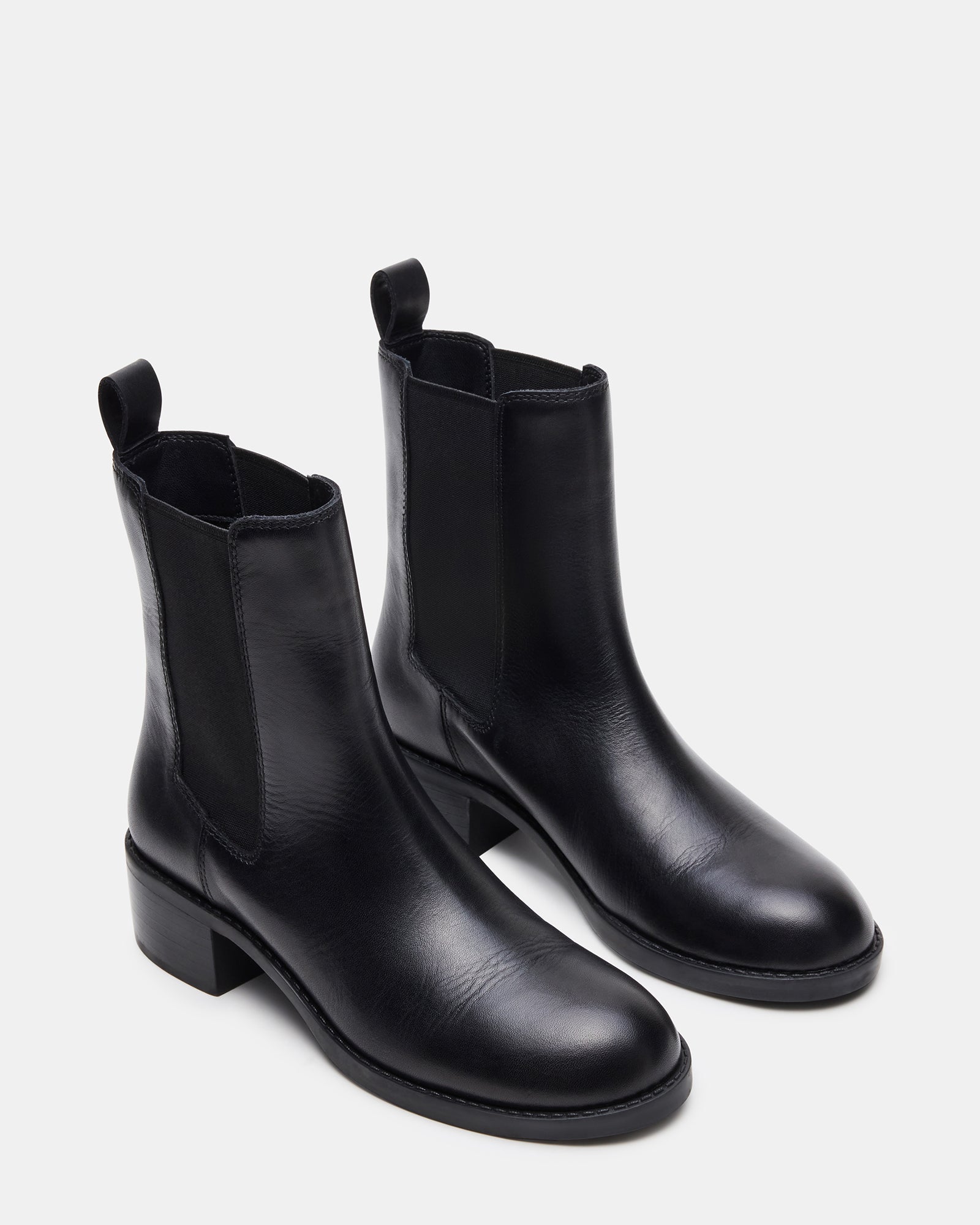 KAPLAN BLACK LEATHER - Women's Shoes - Steve Madden Canada - view 3