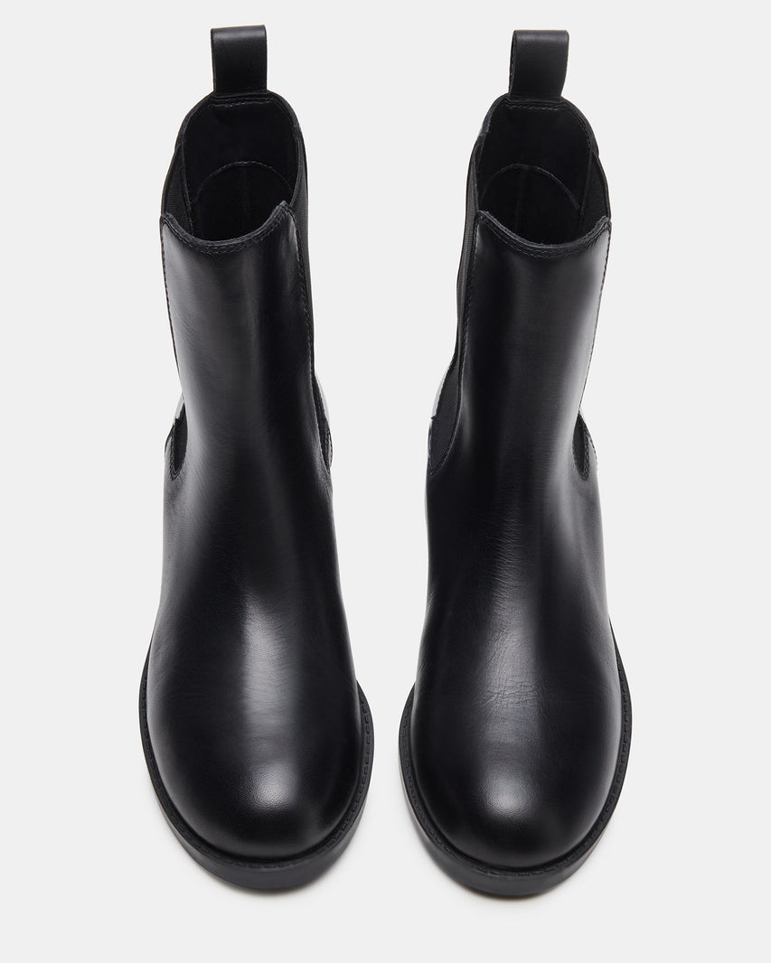 KAPLAN BLACK LEATHER - Women's Shoes - Steve Madden Canada - view 5