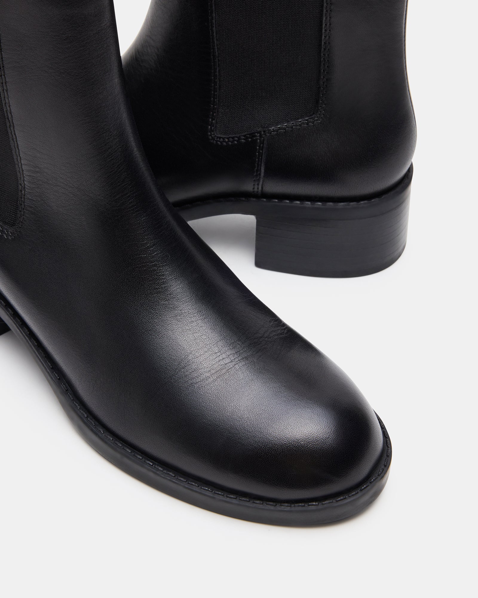 KAPLAN BLACK LEATHER - Women's Shoes - Steve Madden Canada - view 4