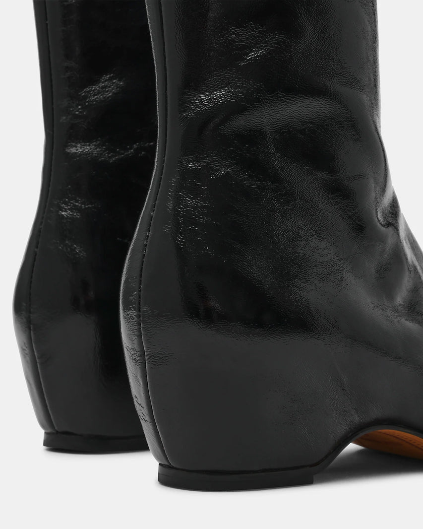 KARLSON BLACK LEATHER - Women's Shoes - Steve Madden Canada - view 3