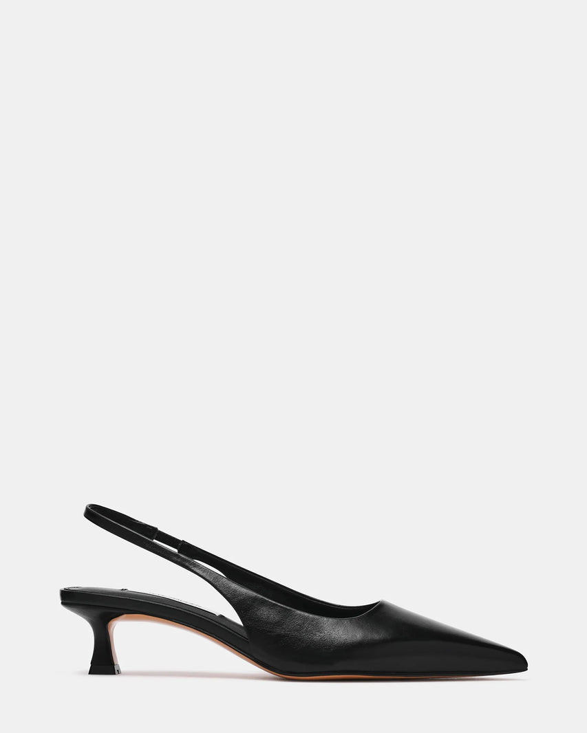 KATHY BLACK LEATHER - Women's Shoes - Steve Madden Canada
