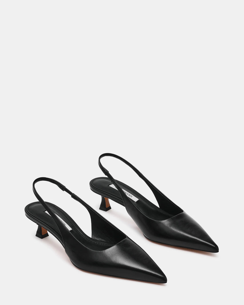 KATHY BLACK LEATHER - Women's Shoes - Steve Madden Canada - view 3