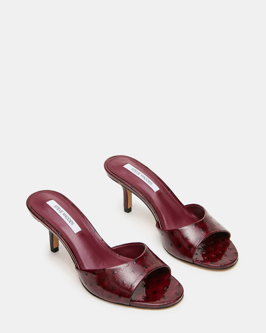KENDRIX-O BURGUNDY EXOTIC - Women's Shoes - Steve Madden Canada - view 2