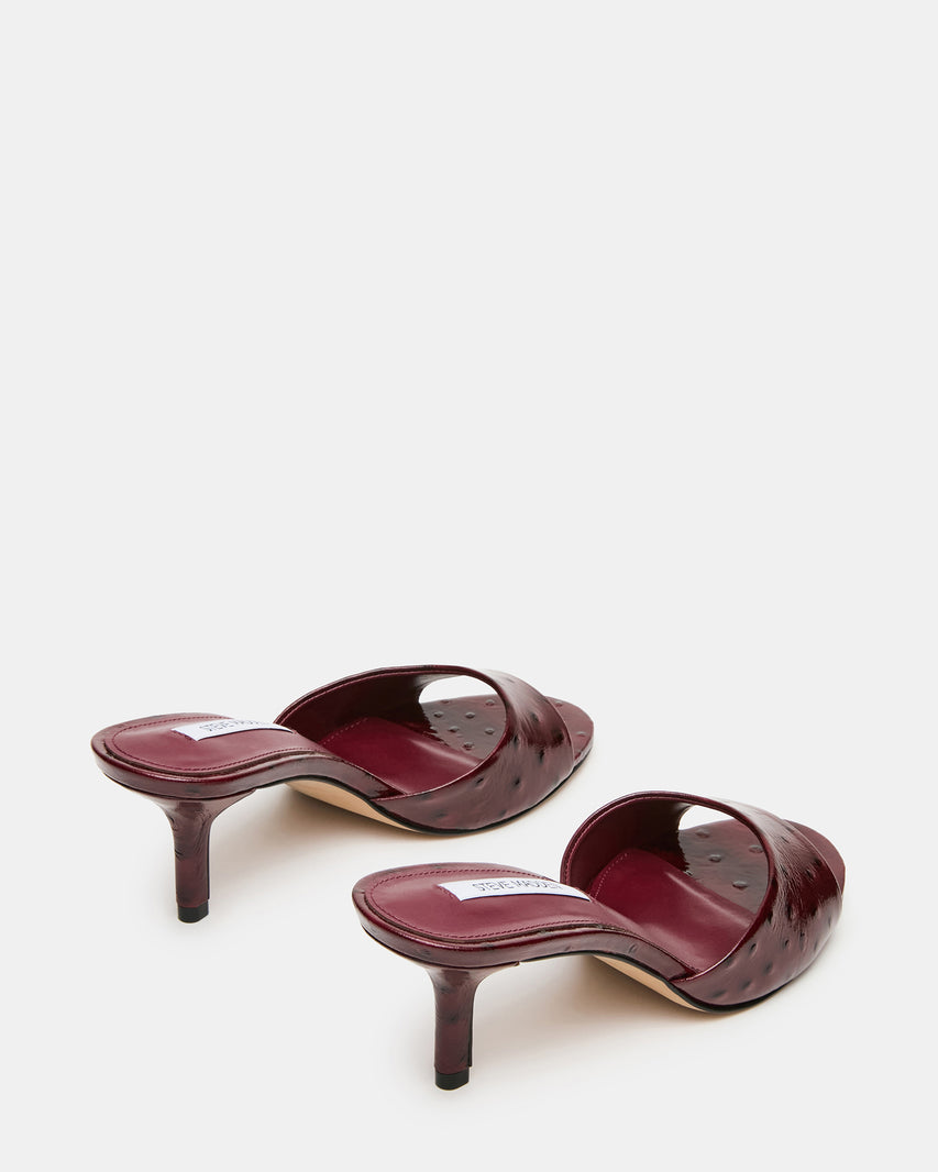 KENDRIX-O BURGUNDY EXOTIC - Women's Shoes - Steve Madden Canada - view 5