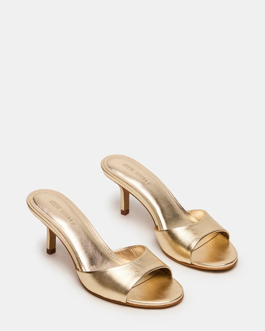 KENDRIX GOLD LEATHER - Women's Shoes - Steve Madden Canada - view 4