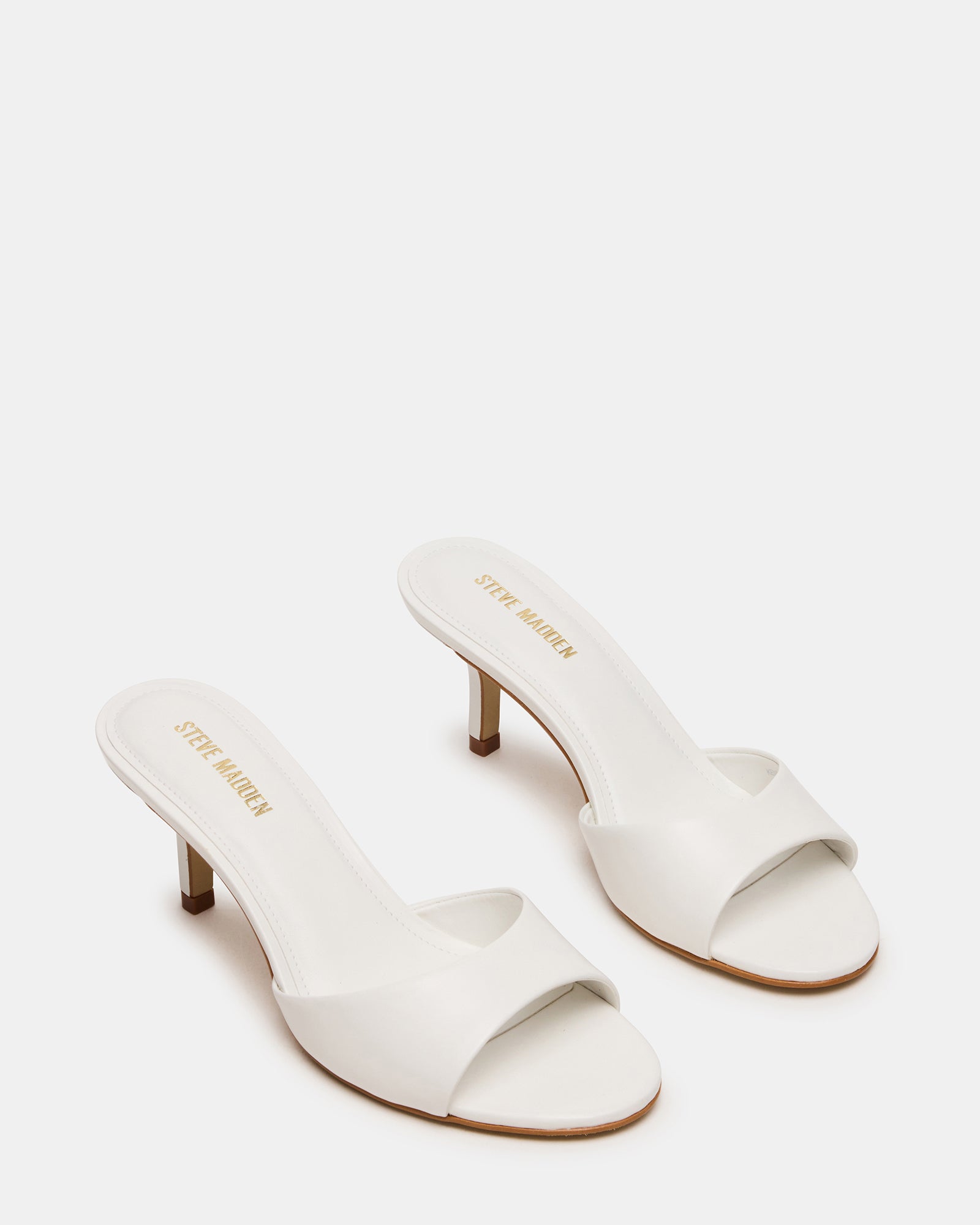 KENDRIX WHITE LEATHER - Women's Shoes - Steve Madden Canada - view 3