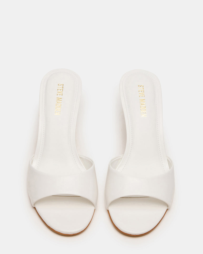 KENDRIX WHITE LEATHER - Women's Shoes - Steve Madden Canada - view 5