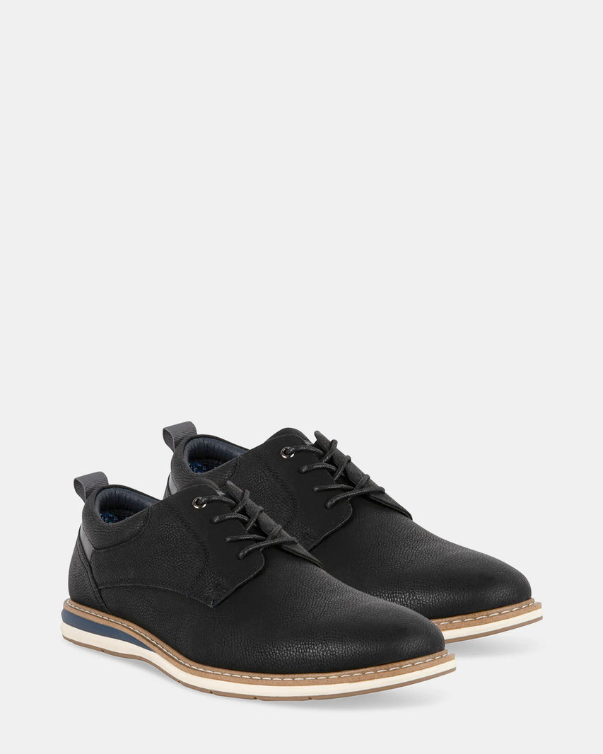 KEVYN BLACK NUBUCK - Men's Shoes - Steve Madden Canada