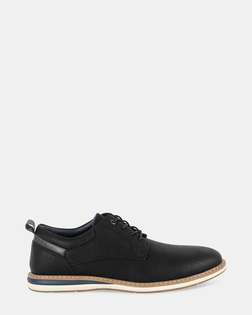 KEVYN BLACK NUBUCK - Men's Shoes - Steve Madden Canada