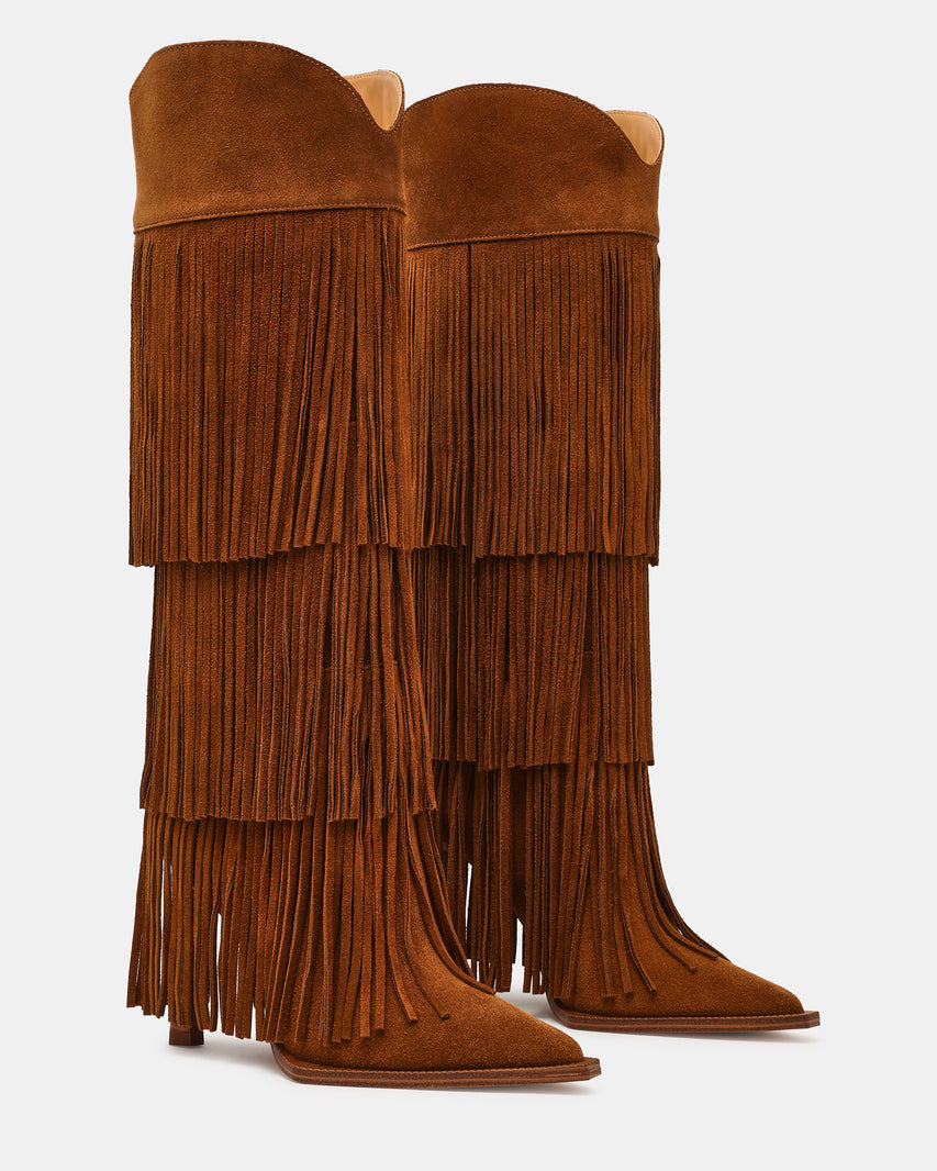 KINZEE-F TAN SUEDE - Women's Shoes - Steve Madden Canada - view 3
