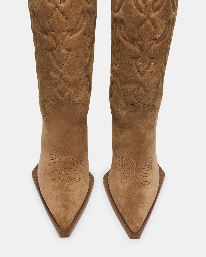 KINZEE TAUPE SUEDE - Women's Shoes - Steve Madden Canada - view 4
