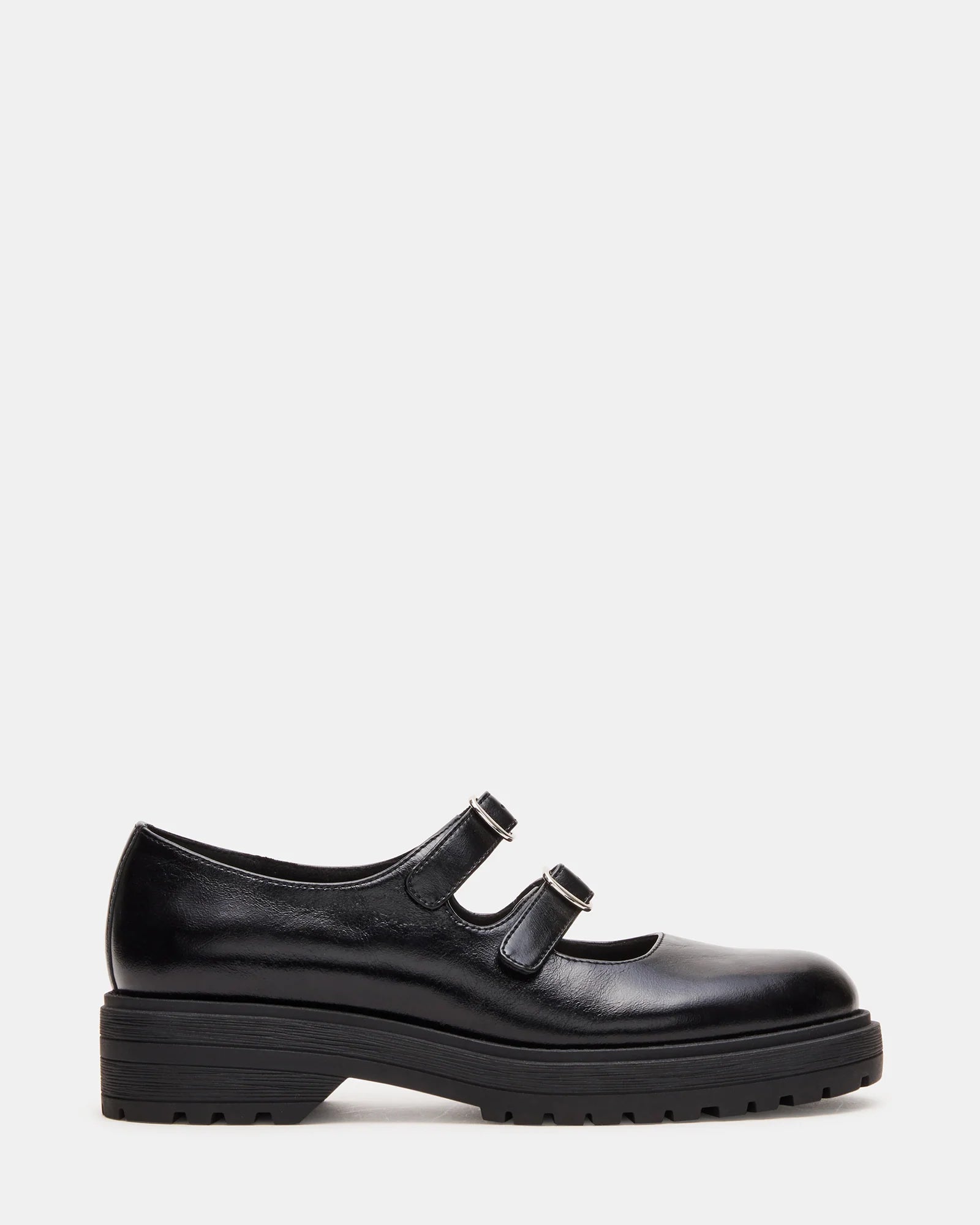 ALBA BLACK LEATHER - Women's Shoes - Steve Madden Canada