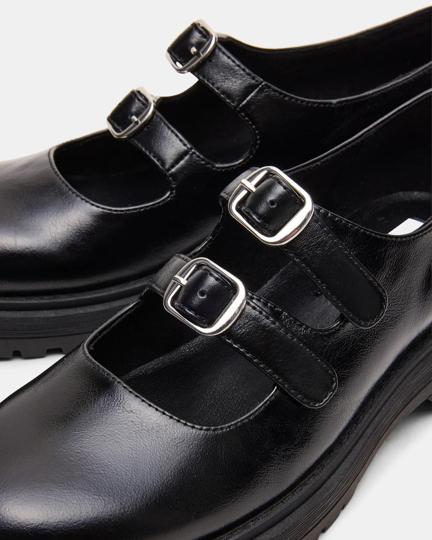 ALBA BLACK LEATHER - Women's Shoes - Steve Madden Canada - view 3