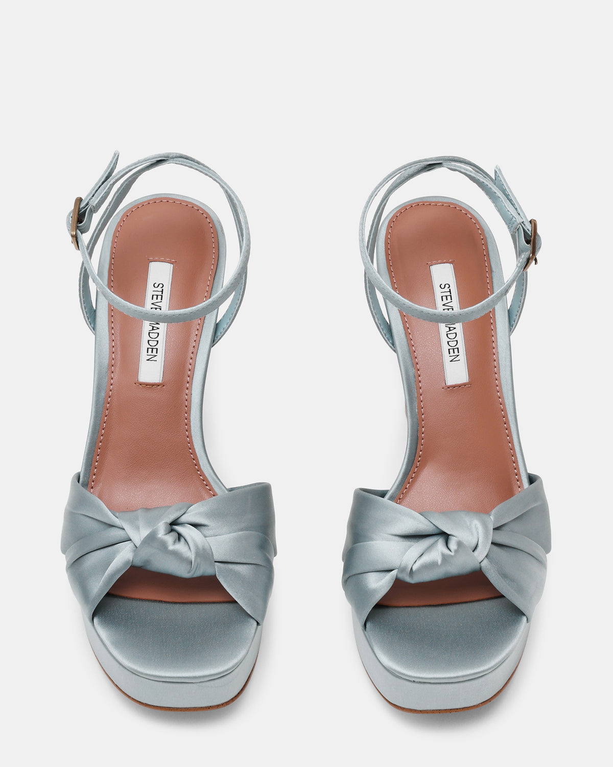 KNOTI BLUE SATIN - Women's Shoes - Steve Madden Canada - view 4