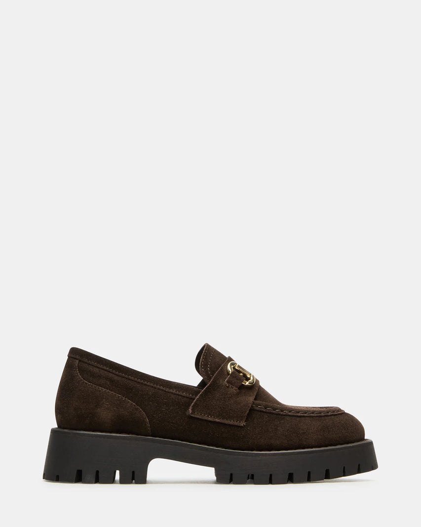 LANDO BROWN SUEDE - Women's Shoes - Steve Madden Canada
