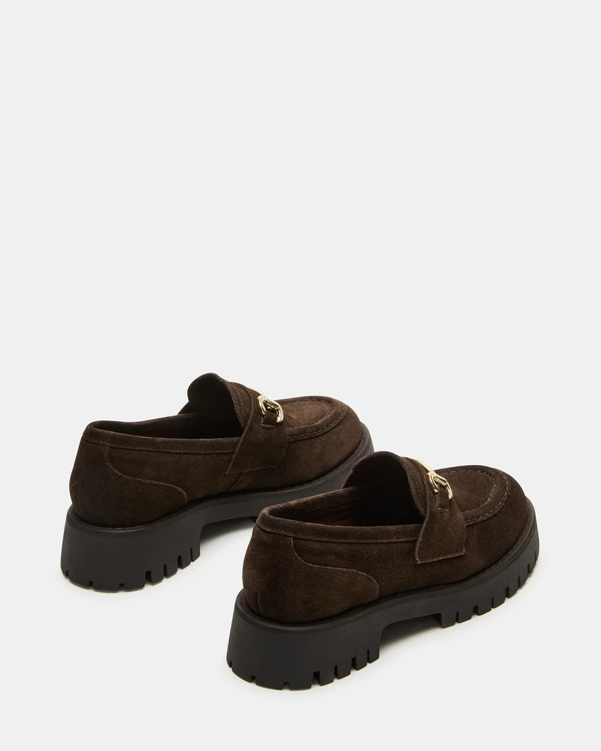 LANDO BROWN SUEDE - Women's Shoes - Steve Madden Canada