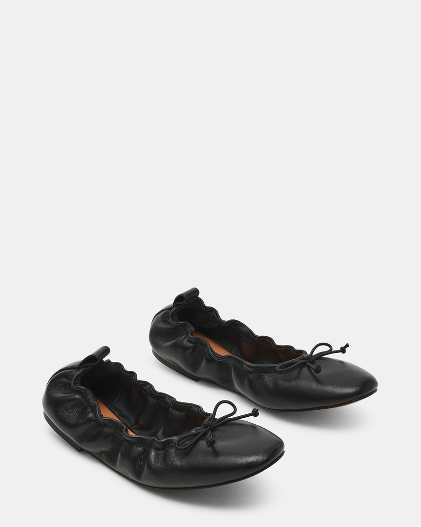 LANTI BLACK LEATHER - Women's Shoes - Steve Madden Canada - view 3