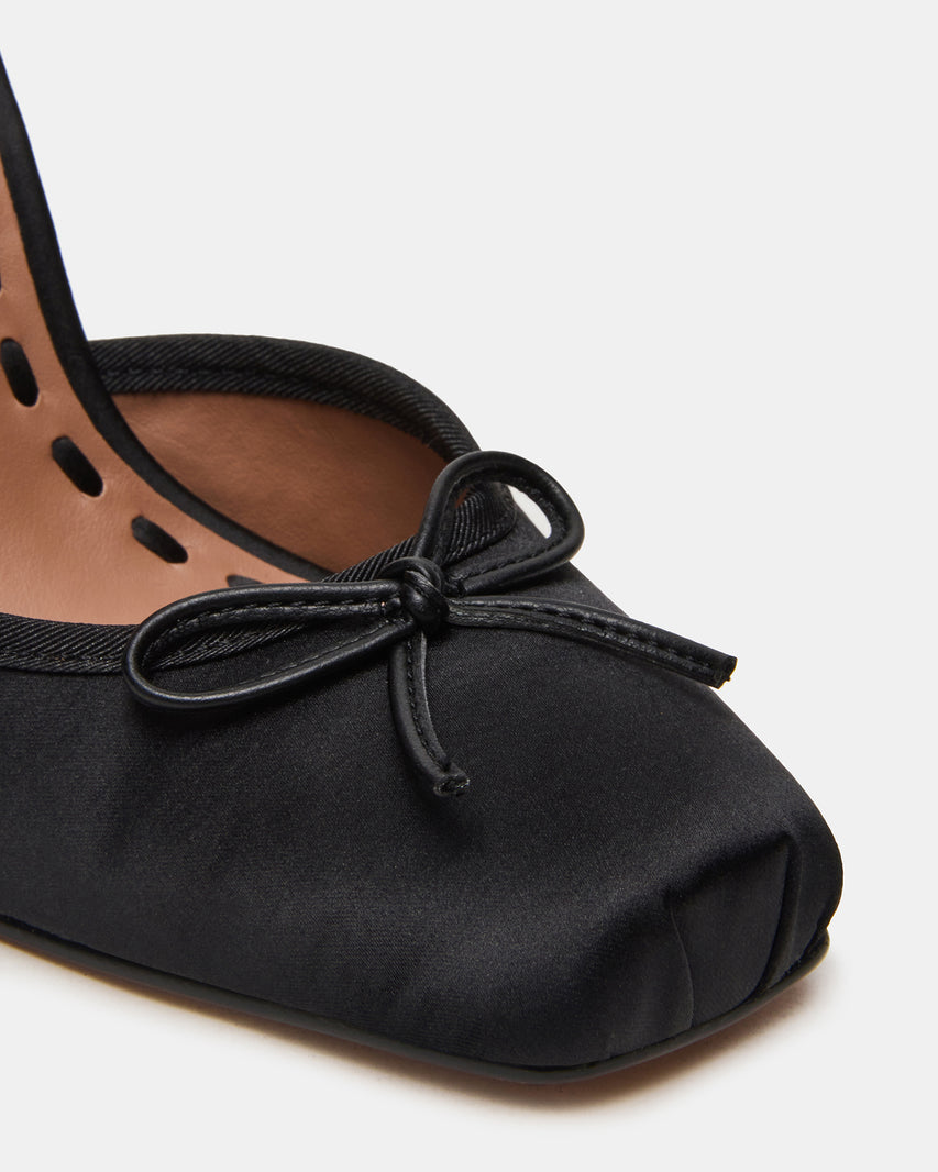LARINA BLACK SATIN - Women's Shoes - Steve Madden Canada - view 7