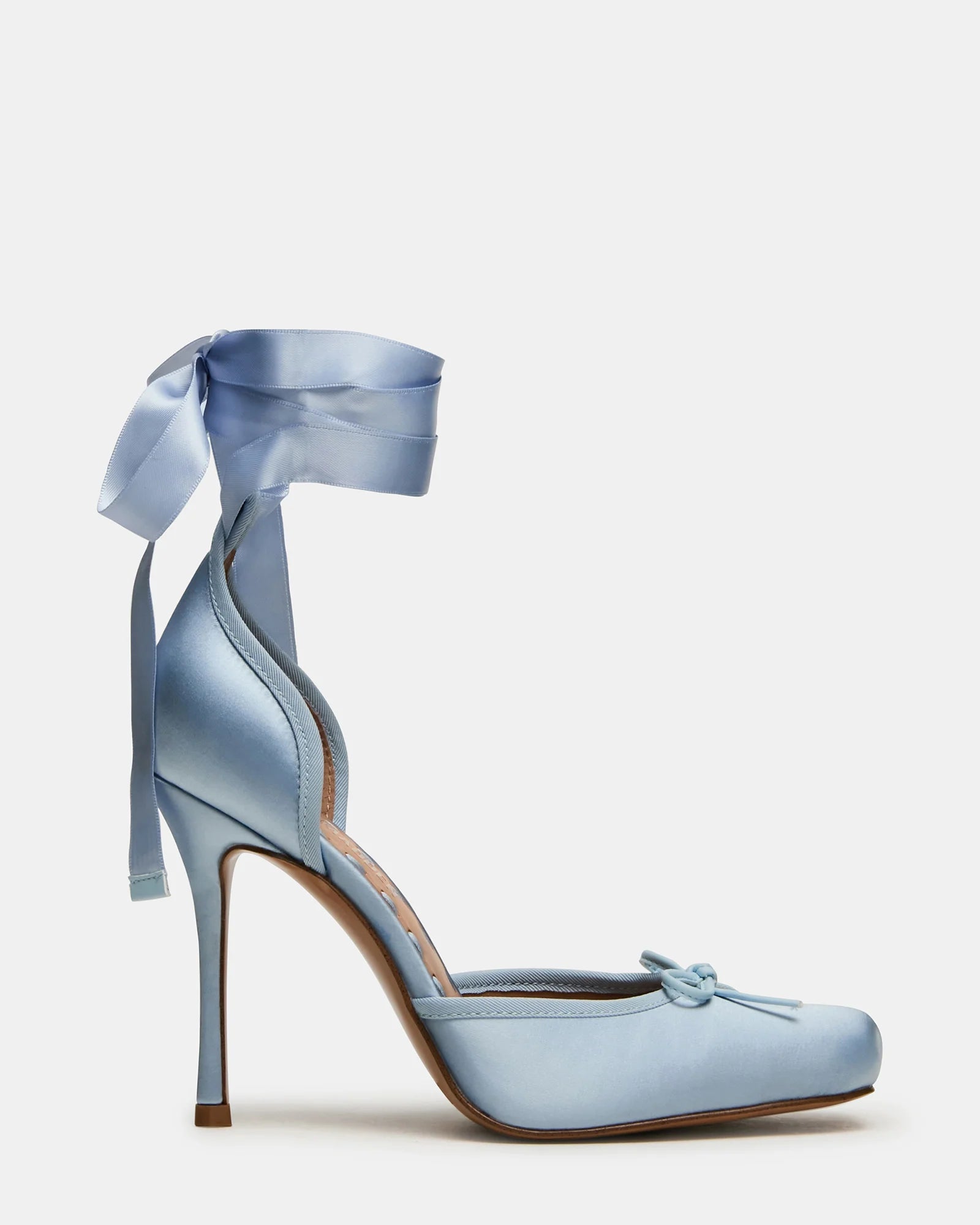 LARINA BLUE SATIN - Women's Shoes - Steve Madden Canada