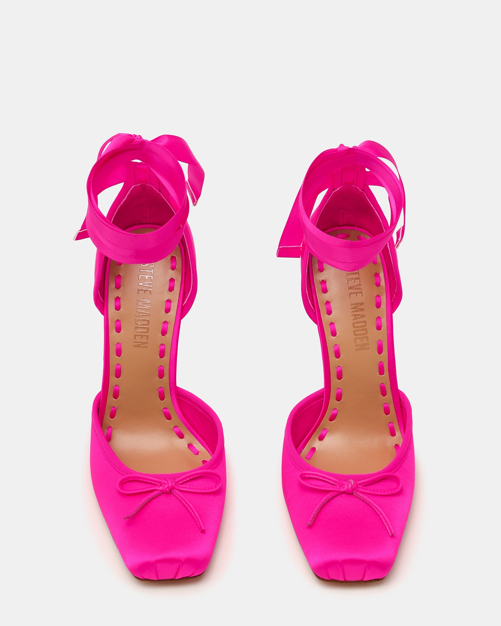LARINA HOT PINK SATIN - Women's Shoes - Steve Madden Canada - view 4