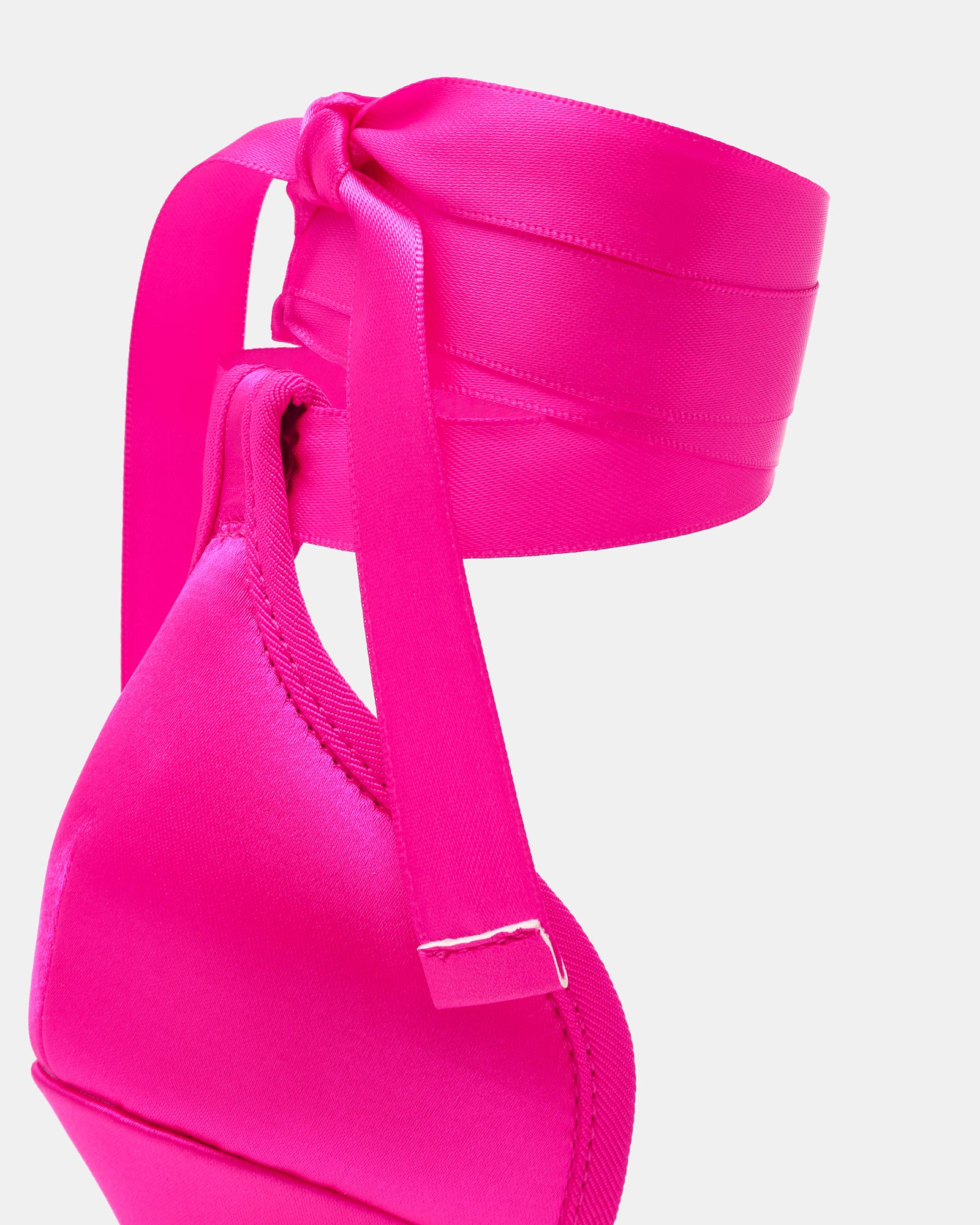 LARINA HOT PINK SATIN - Women's Shoes - Steve Madden Canada - view 3