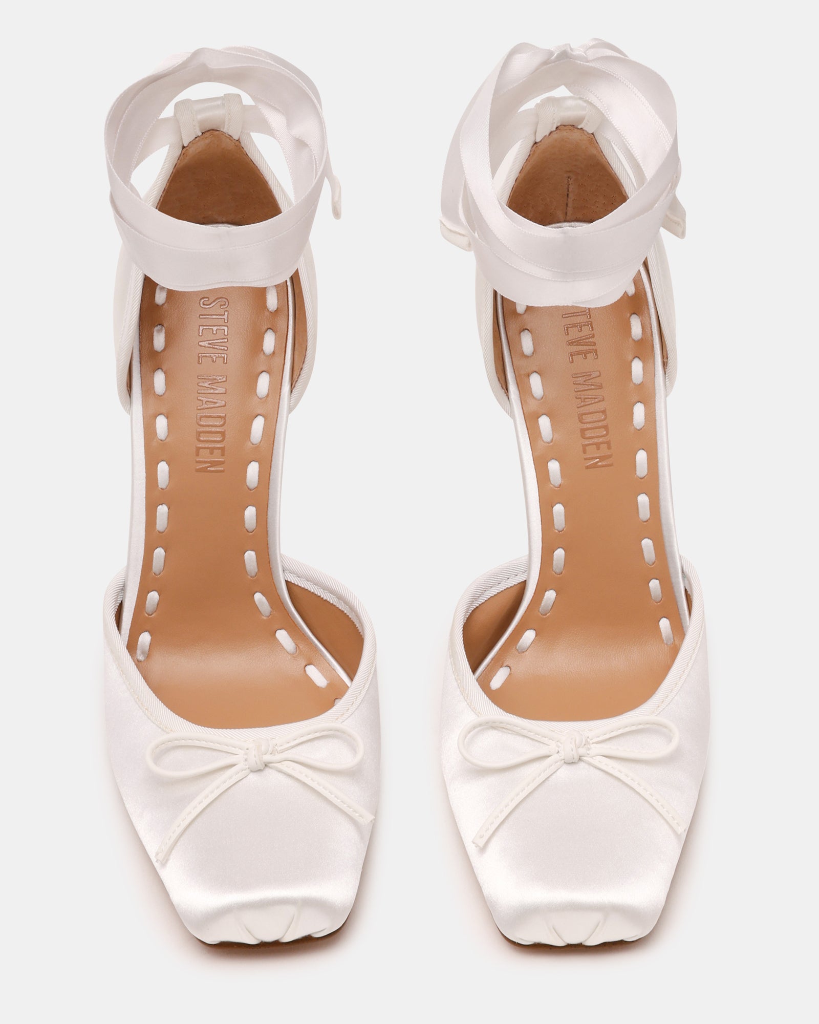 LARINA WHITE SATIN - Women's Shoes - Steve Madden Canada - view 7
