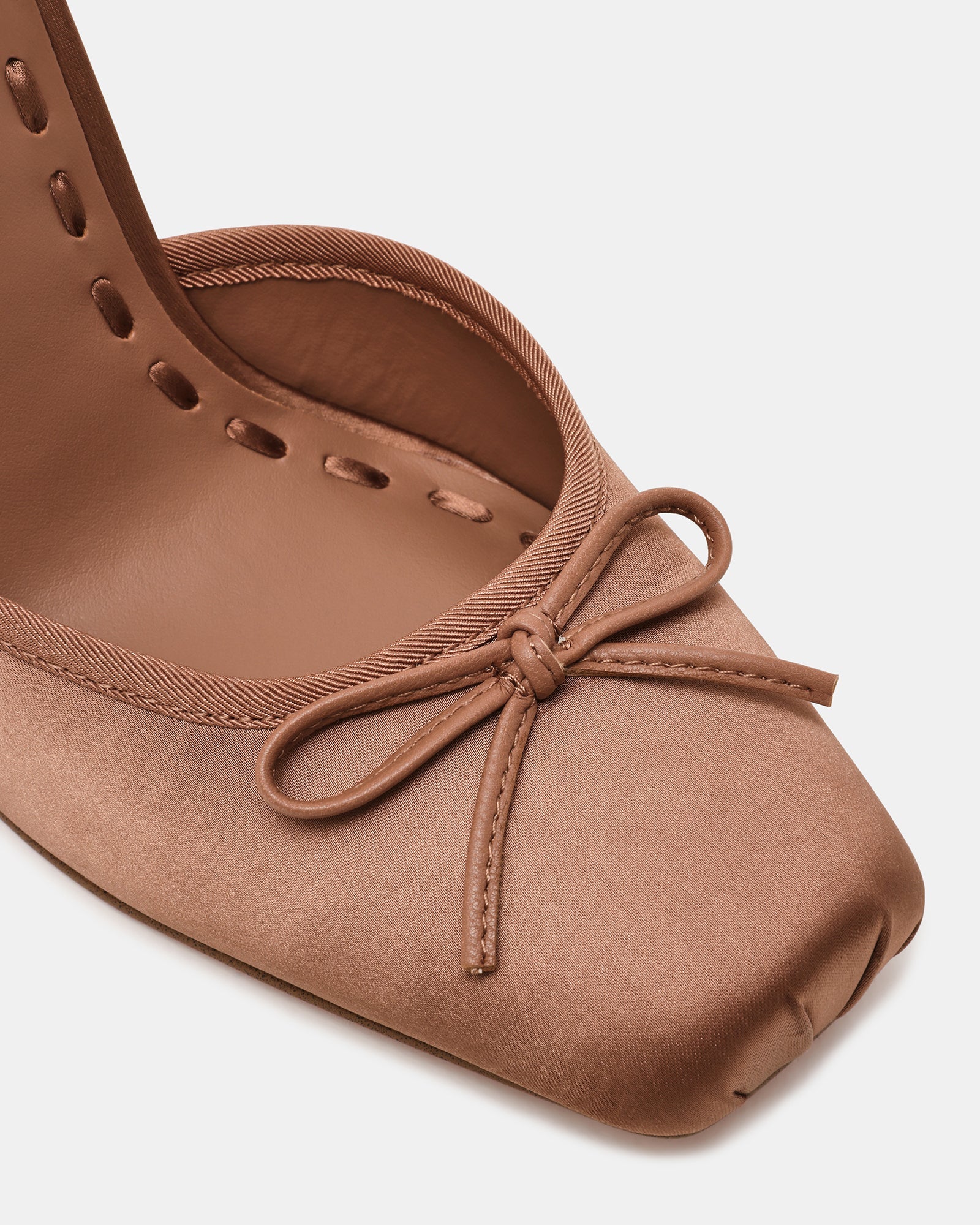 LARINA TAN SATIN - Women's Shoes - Steve Madden Canada - view 5