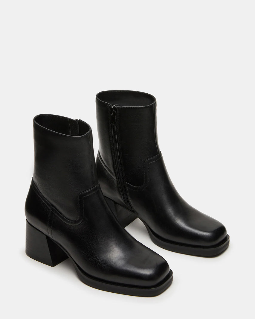 LATCHES BLACK LEATHER - Women's Shoes - Steve Madden Canada - view 3