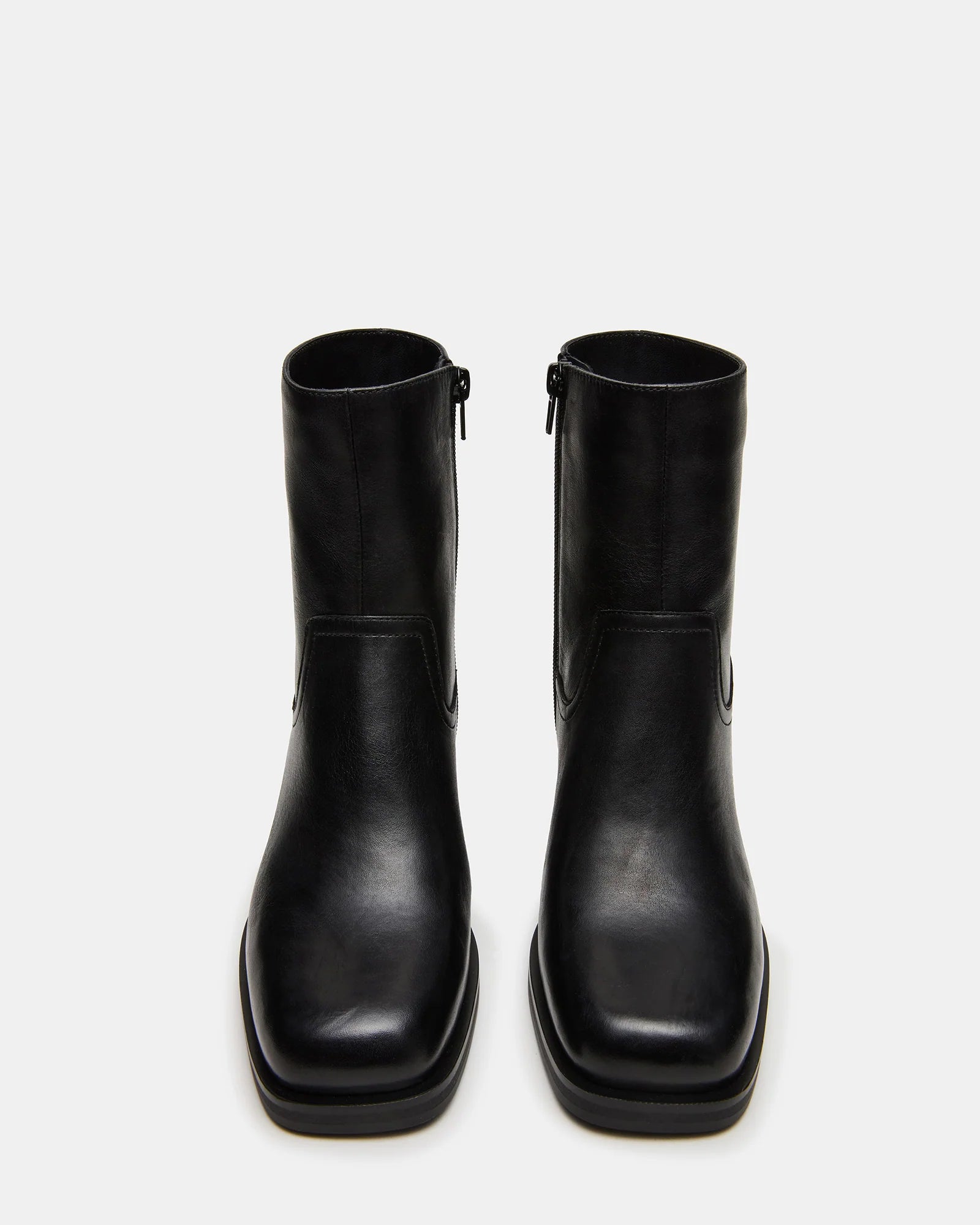 LATCHES BLACK LEATHER - Women's Shoes - Steve Madden Canada - view 5