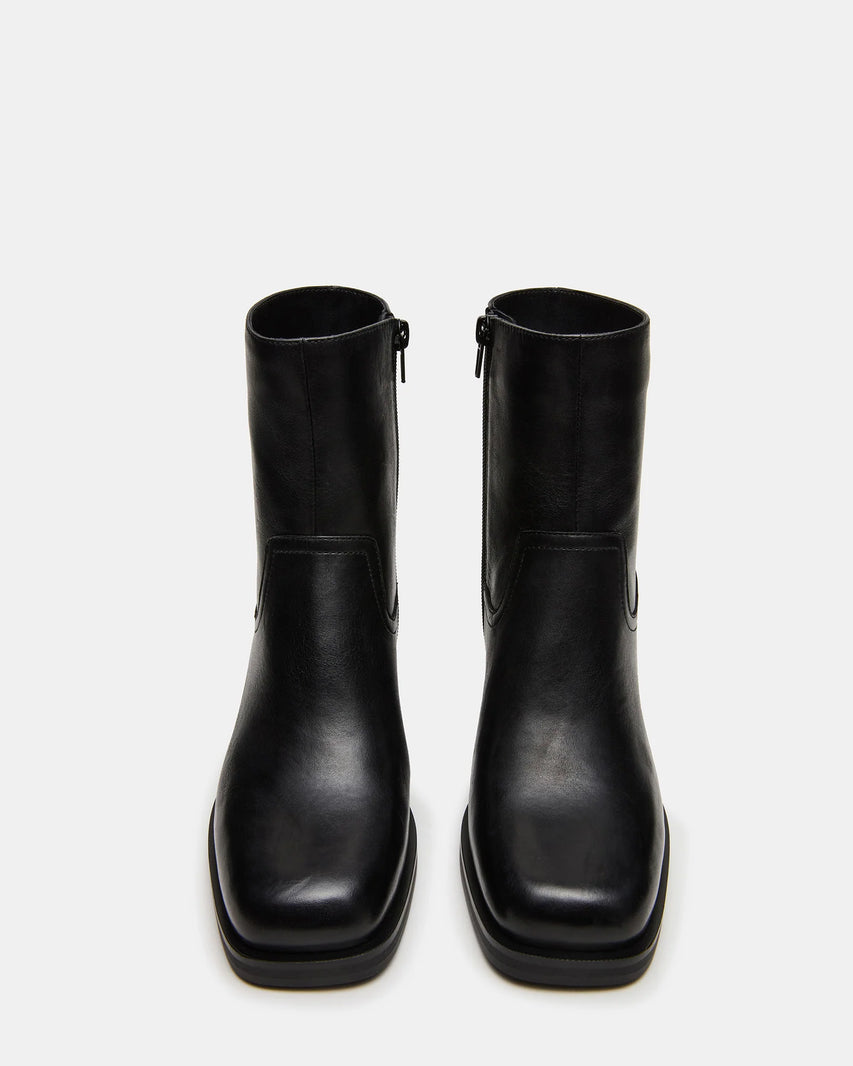 LATCHES BLACK LEATHER - Women's Shoes - Steve Madden Canada - view 5