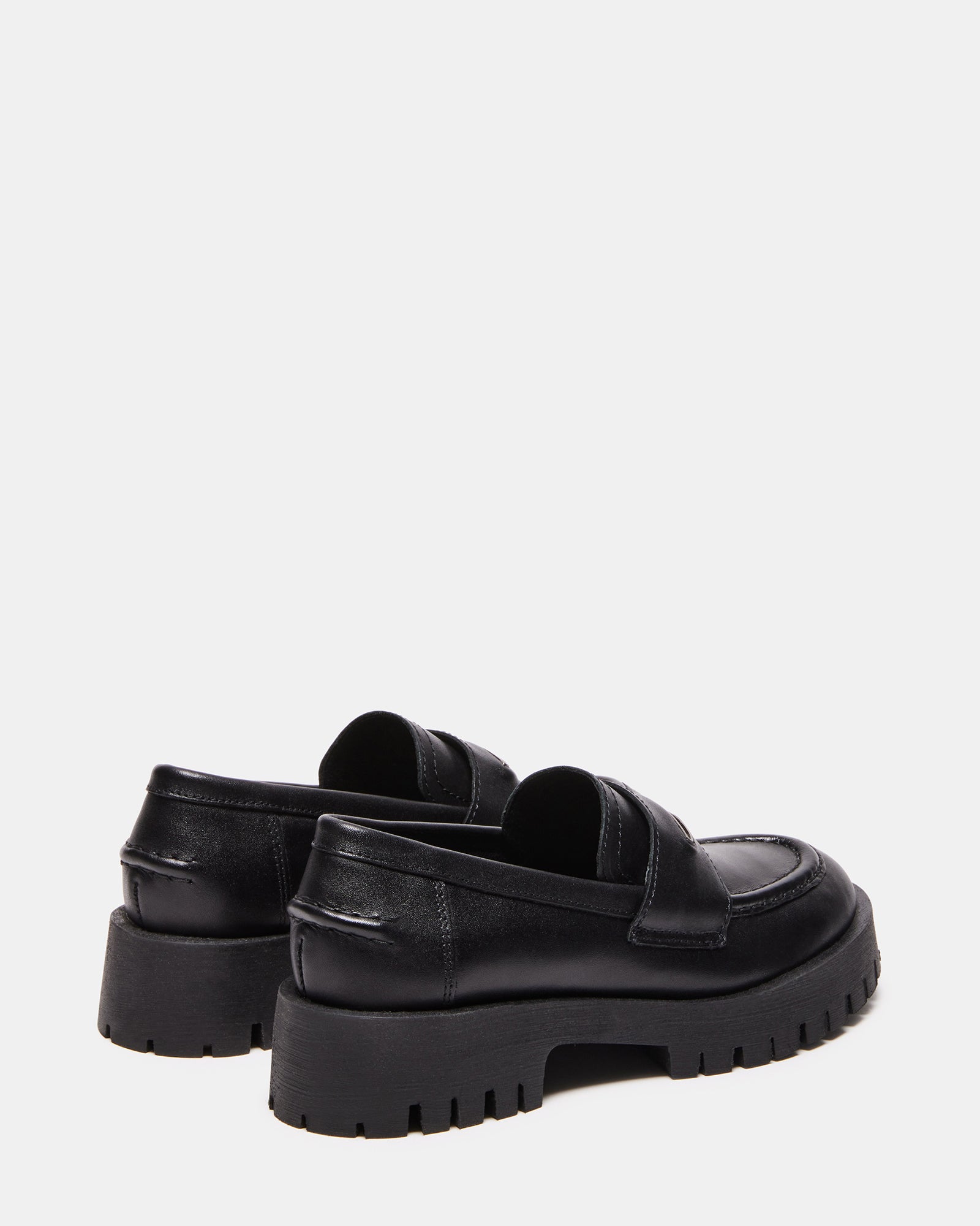 LAWRENCE BLACK LEATHER - Women's Shoes - Steve Madden Canada