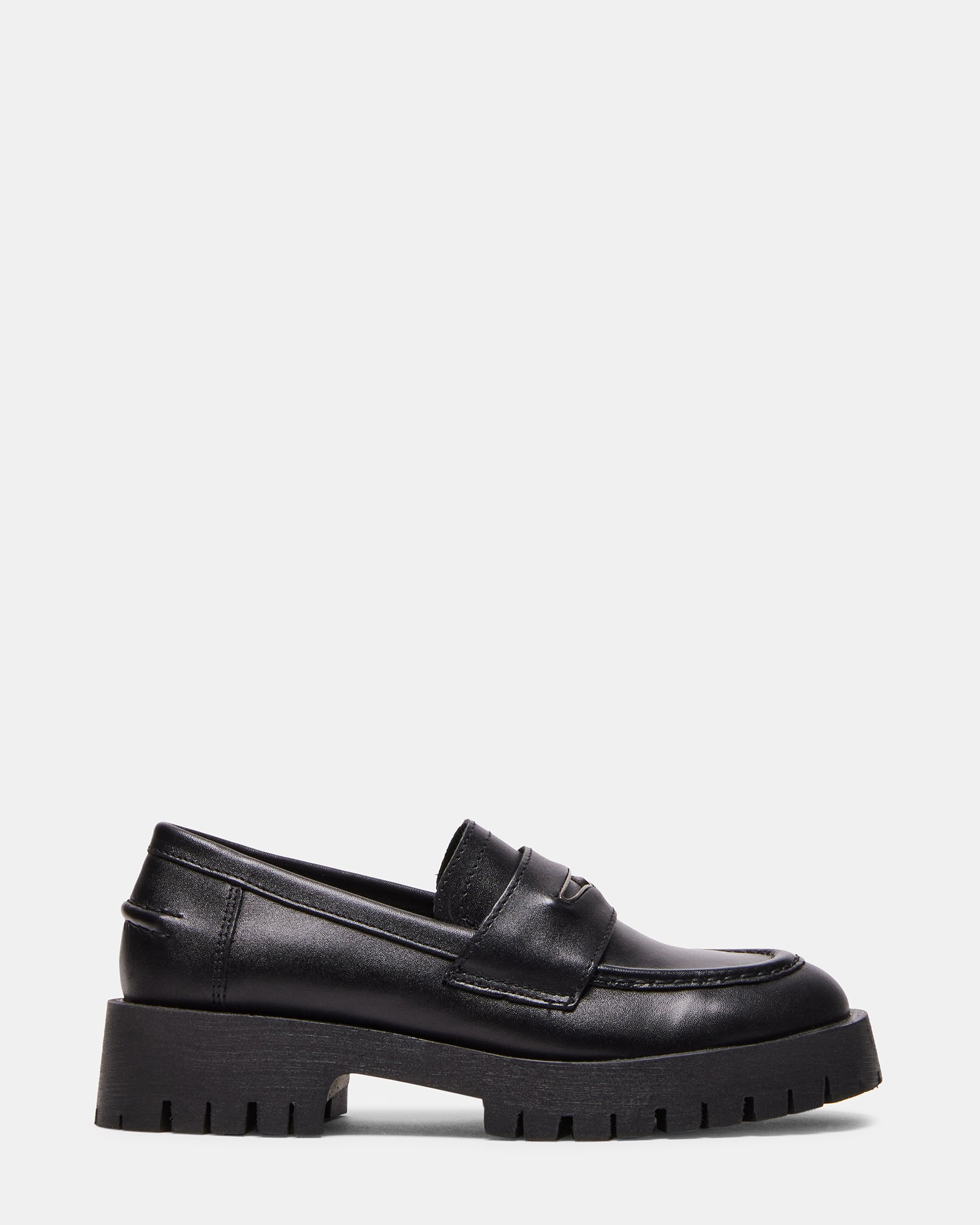 LAWRENCE BLACK LEATHER - Women's Shoes - Steve Madden Canada