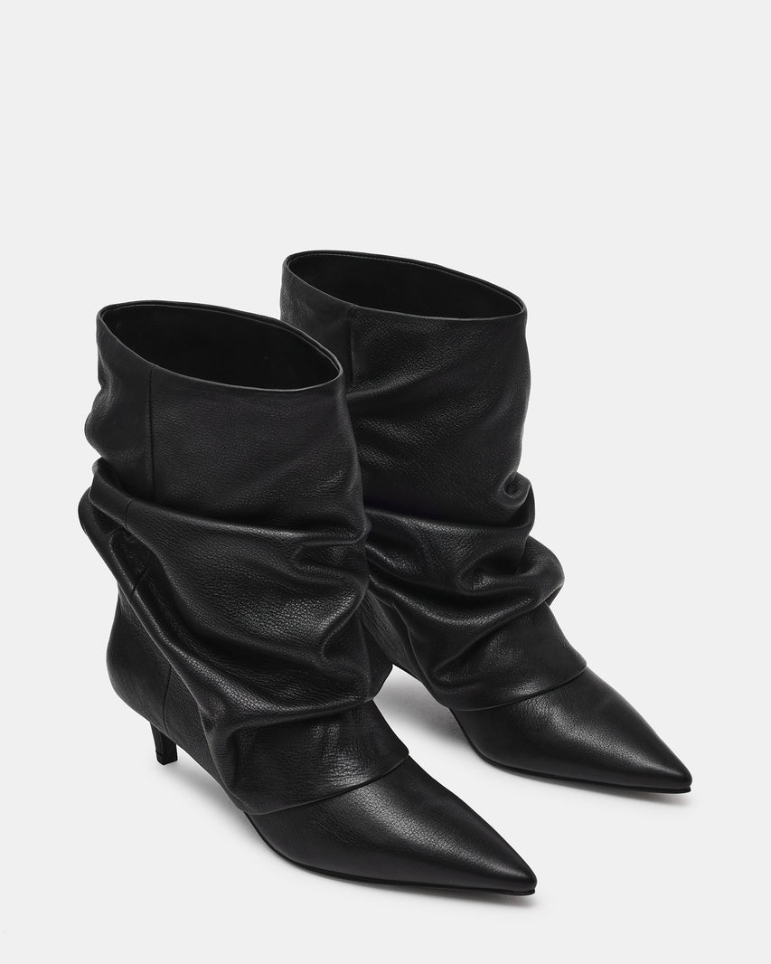 LENNOX BLACK LEATHER - Women's Shoes - Steve Madden Canada - view 2