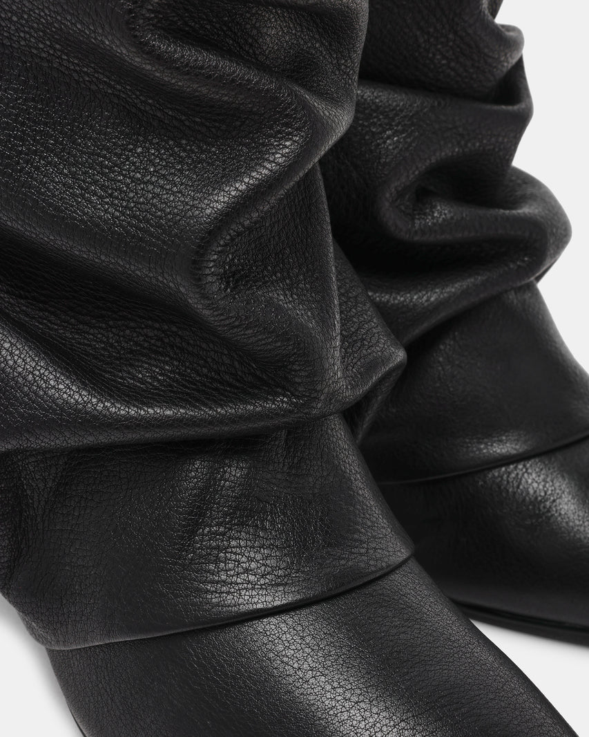 LENNOX BLACK LEATHER - Women's Shoes - Steve Madden Canada - view 3