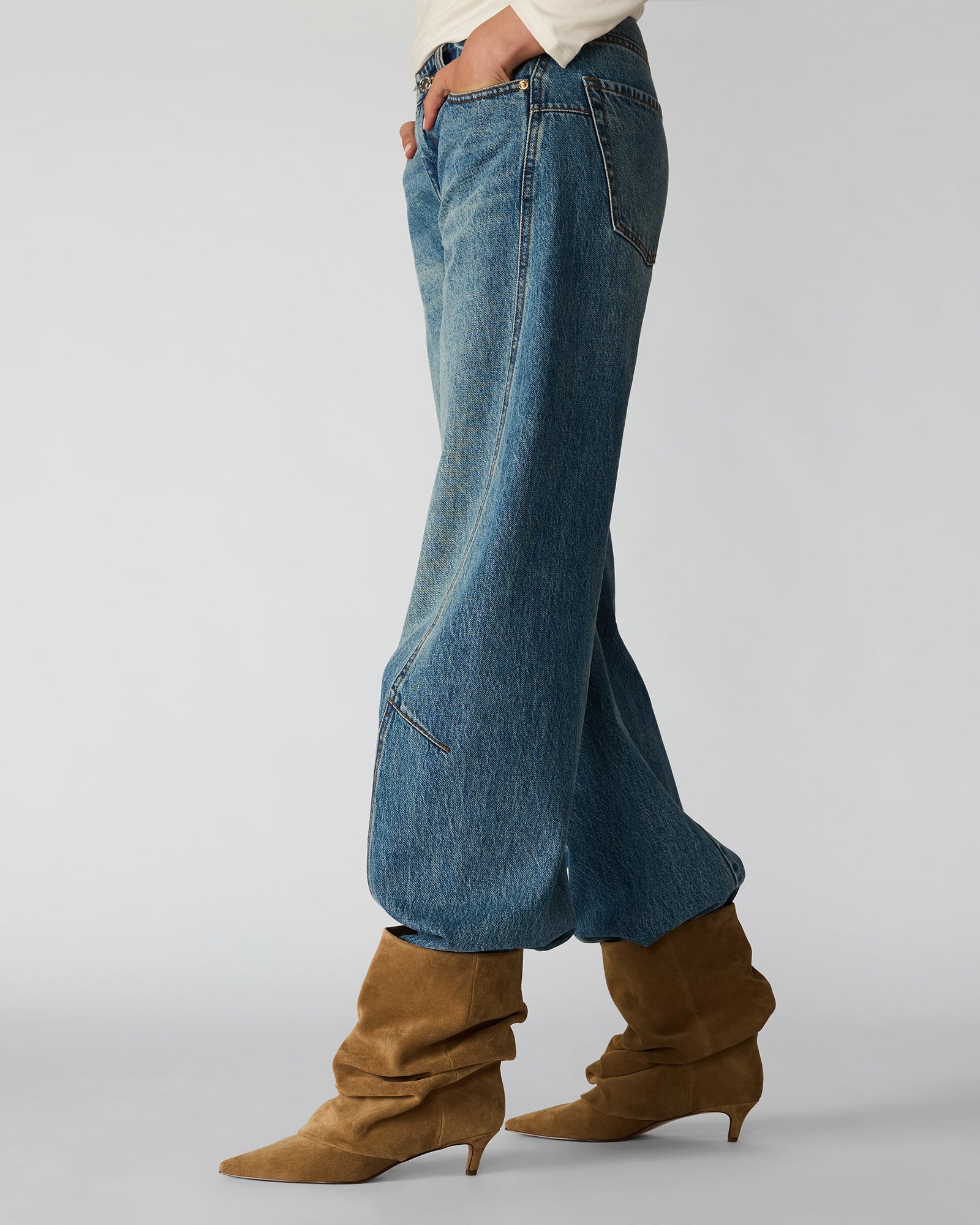 LENNOX TAUPE SUEDE - Women's Shoes - Steve Madden Canada - view 2