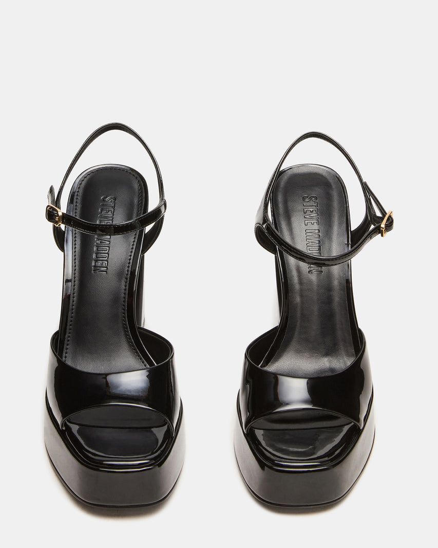 LIANDRA BLACK PATENT - Women's Shoes - Steve Madden Canada - view 5