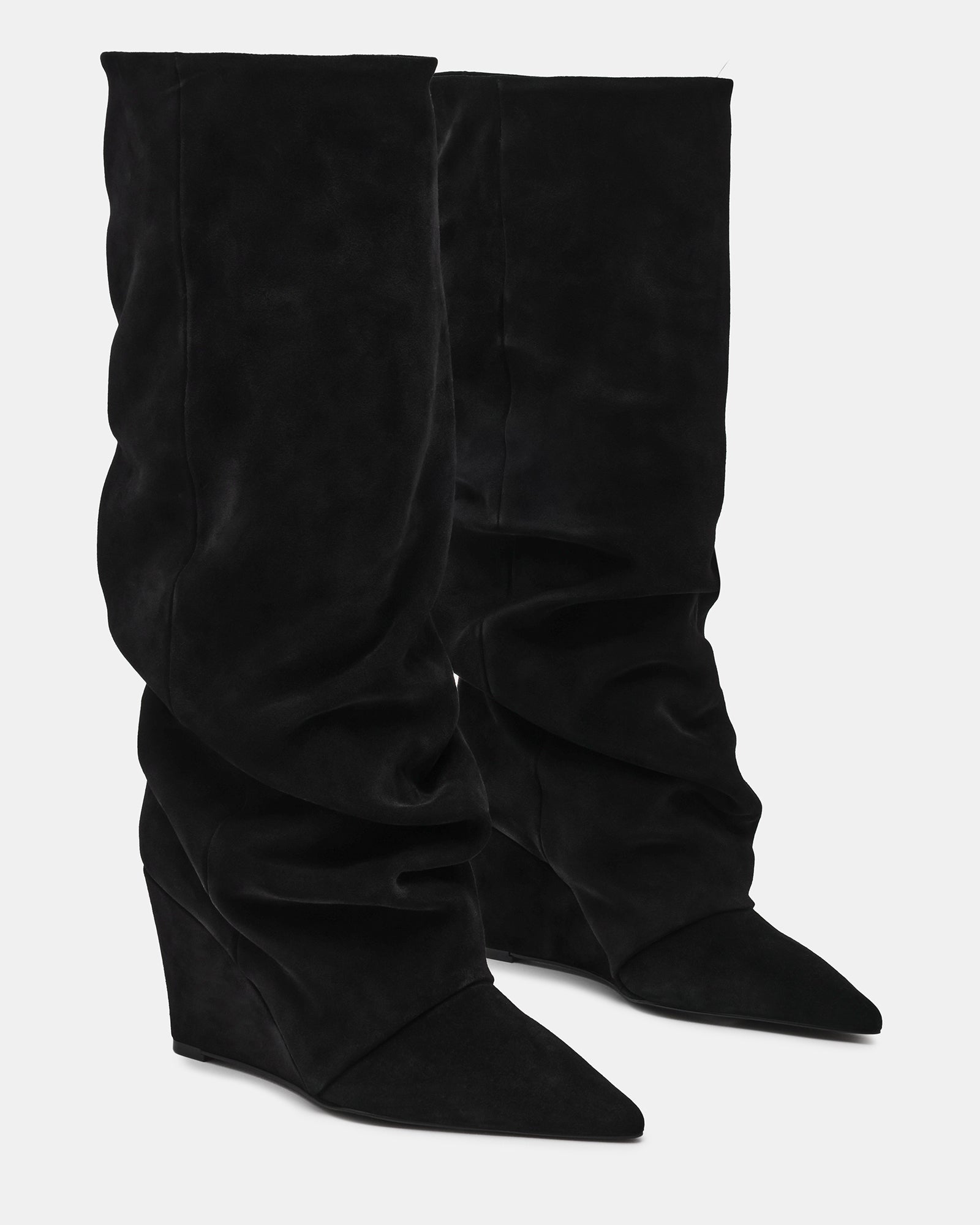LIBERTYYY BLACK SUEDE - Women's Shoes - Steve Madden Canada - view 2