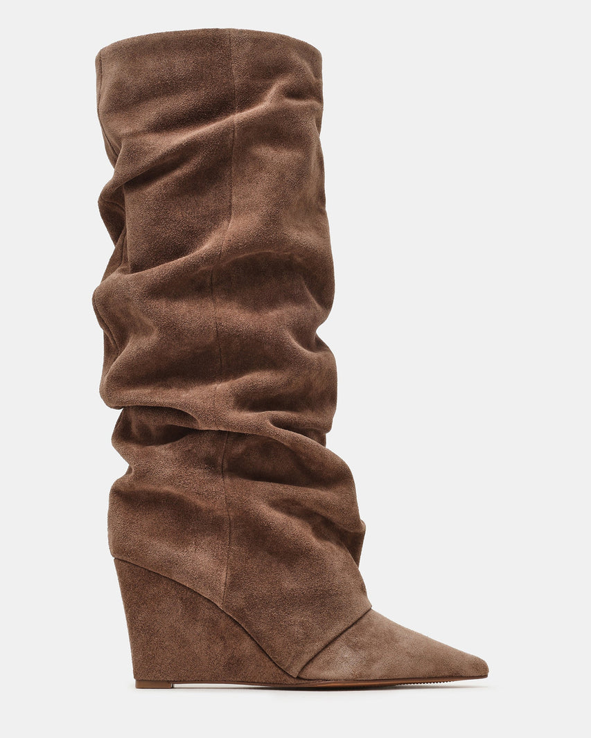 LIBERTYYY TAUPE SUEDE - Women's Shoes - Steve Madden Canada