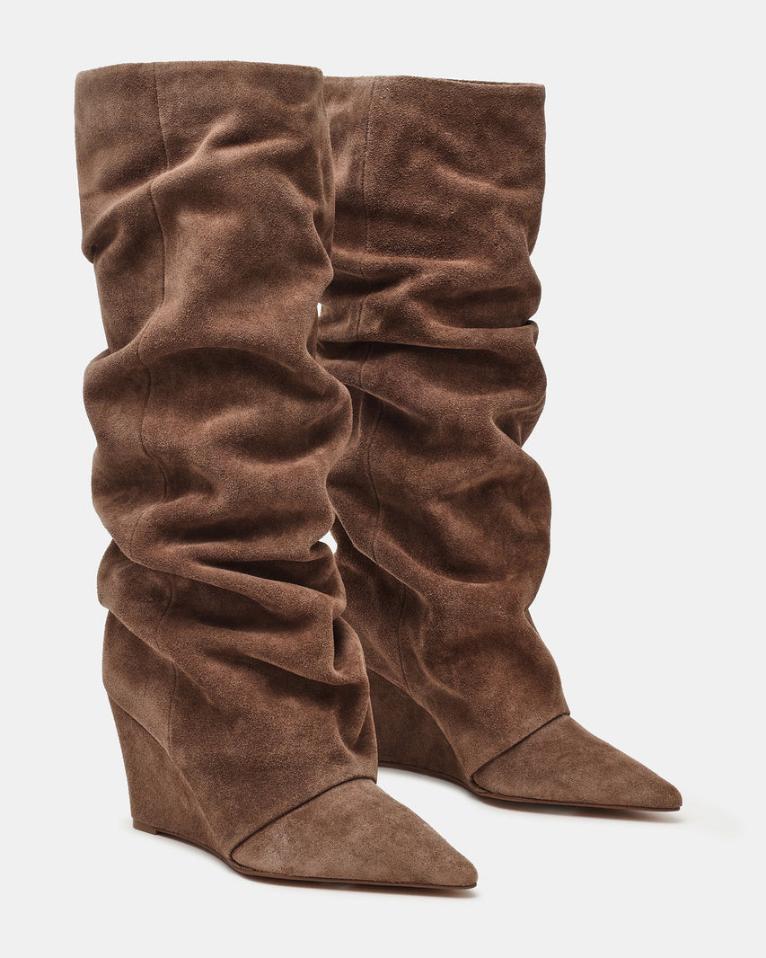 LIBERTYYY TAUPE SUEDE - Women's Shoes - Steve Madden Canada - view 2