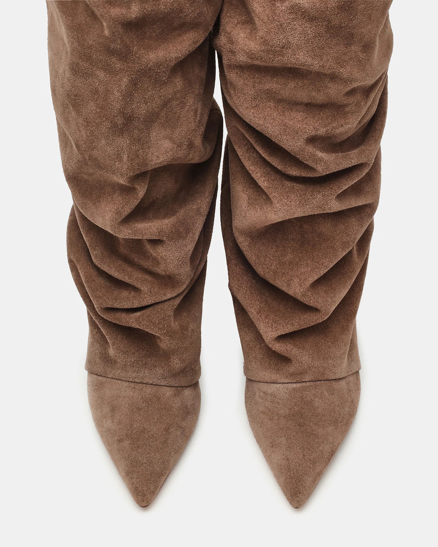 LIBERTYYY TAUPE SUEDE - Women's Shoes - Steve Madden Canada - view 4