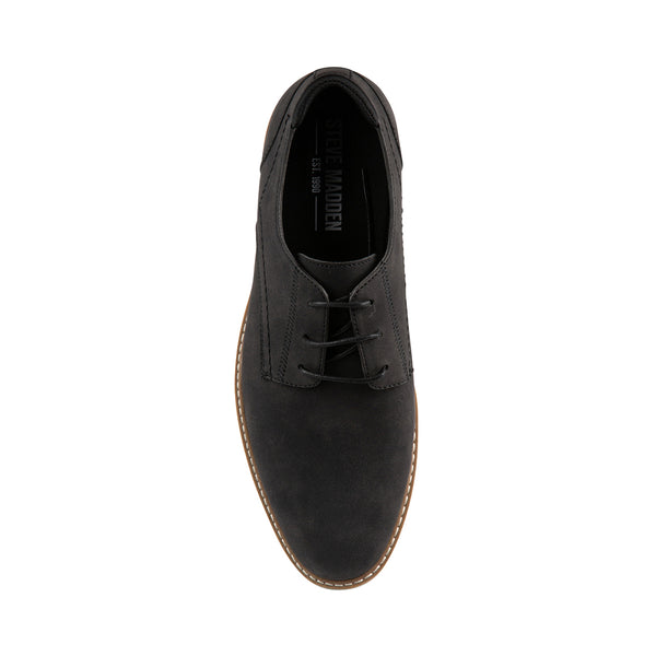LINFORD BLACK NUBUCK - Men's Shoes - Steve Madden Canada