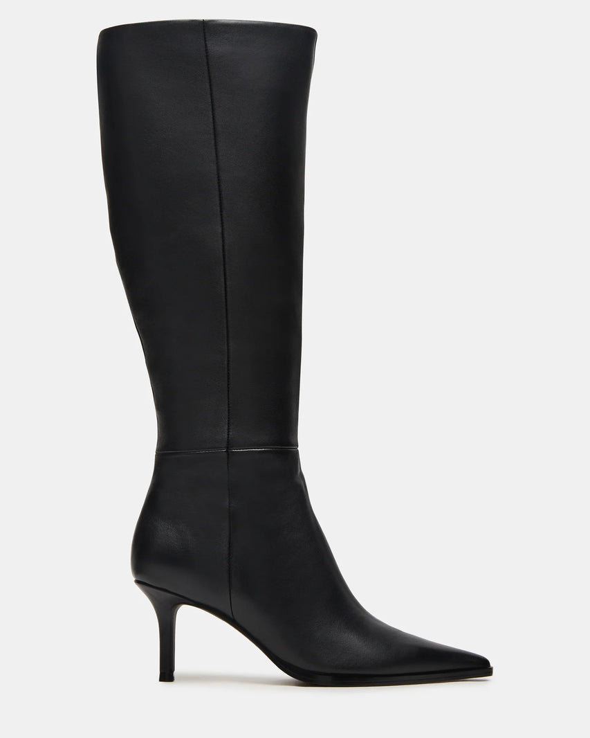 LINGO BLACK LEATHER - Women's Shoes - Steve Madden Canada