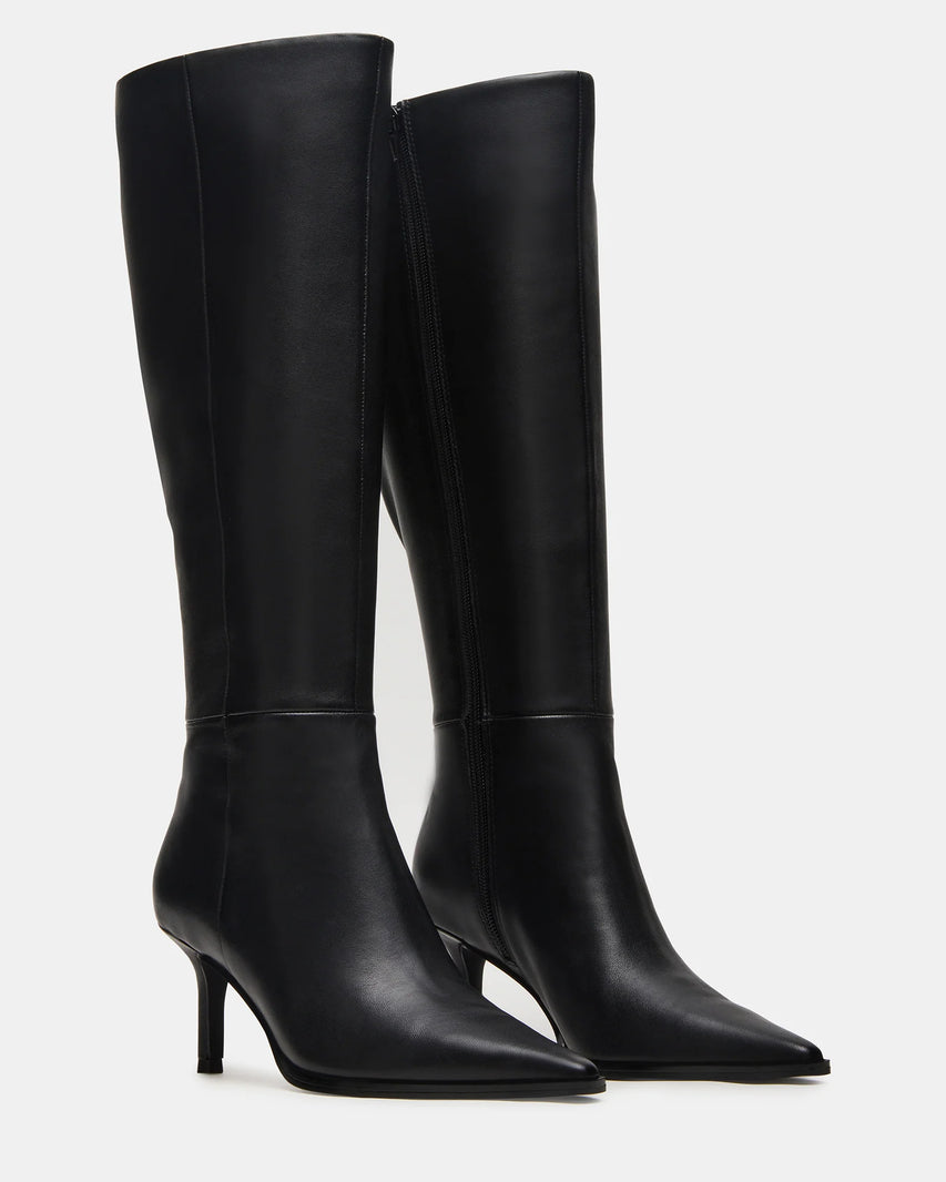 LINGO BLACK LEATHER - Women's Shoes - Steve Madden Canada - view 3