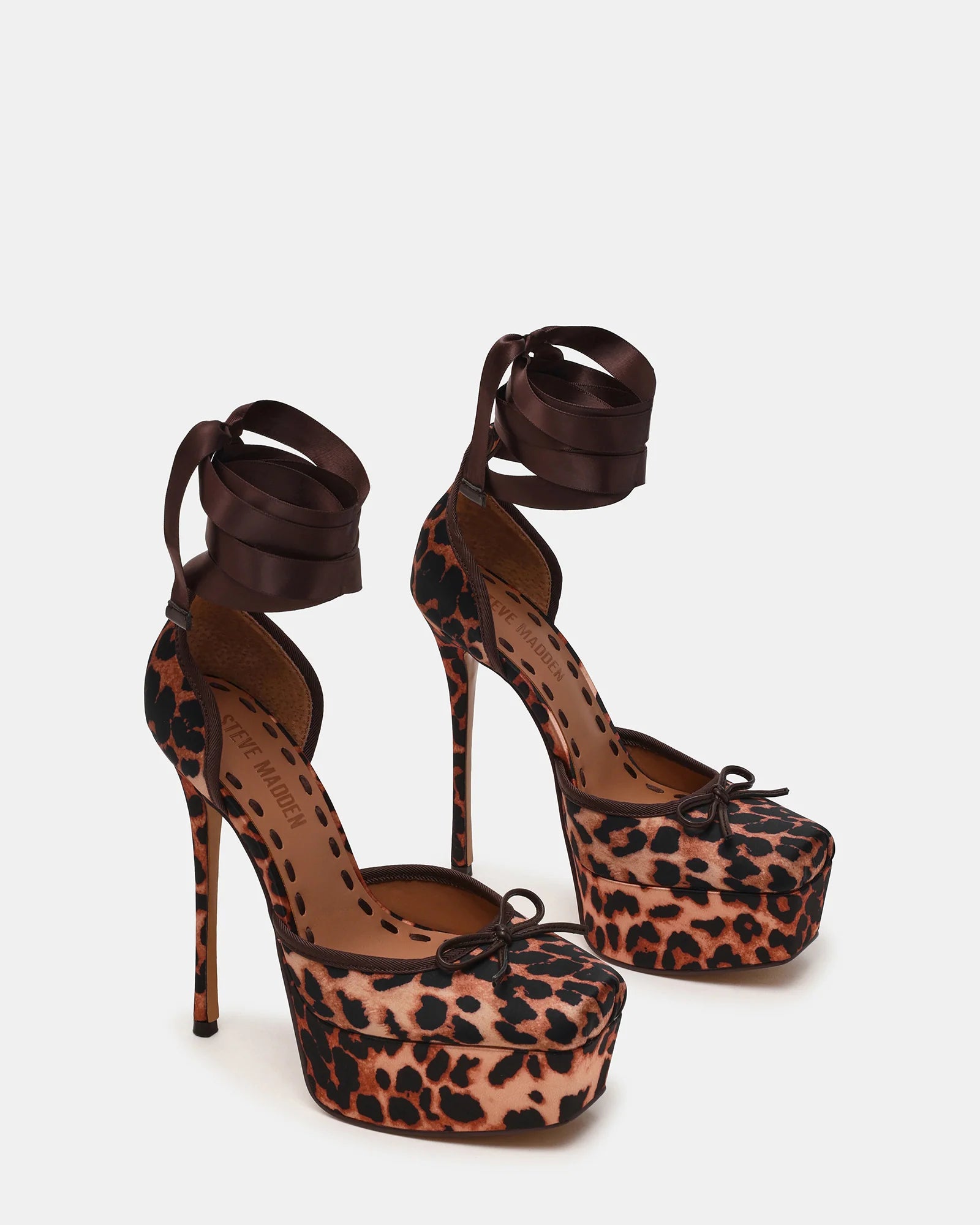 LISTEN LEOPARD SATIN - Women's Shoes - Steve Madden Canada - view 3