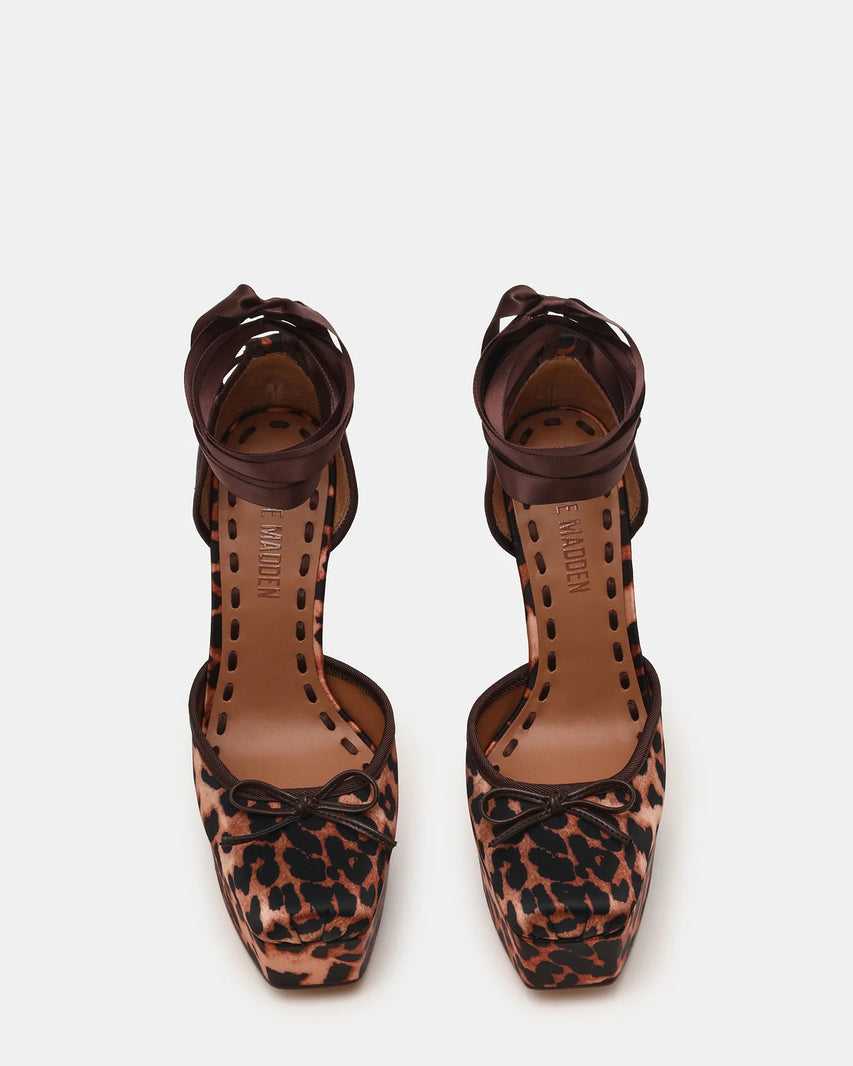 LISTEN LEOPARD SATIN - Women's Shoes - Steve Madden Canada - view 5