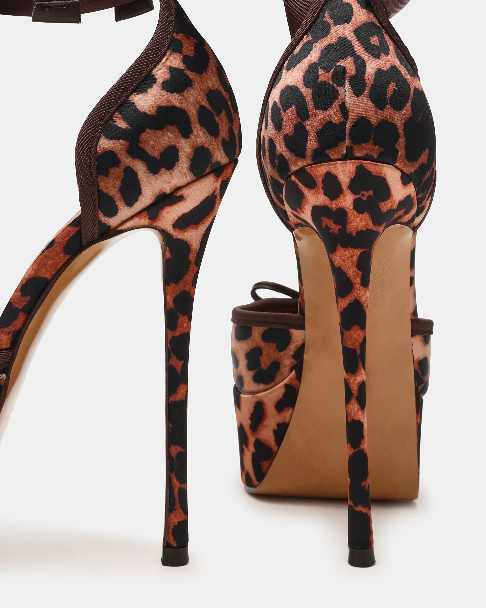 LISTEN LEOPARD SATIN - Women's Shoes - Steve Madden Canada - view 4
