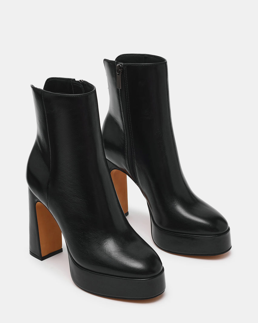 LOCHLAN BLACK LEATHER - Women's Shoes - Steve Madden Canada - view 3