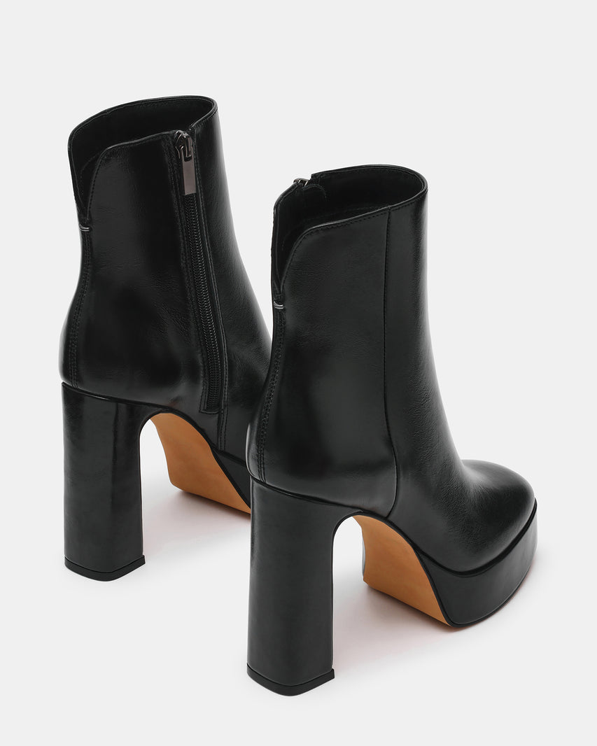 LOCHLAN BLACK LEATHER - Women's Shoes - Steve Madden Canada - view 6