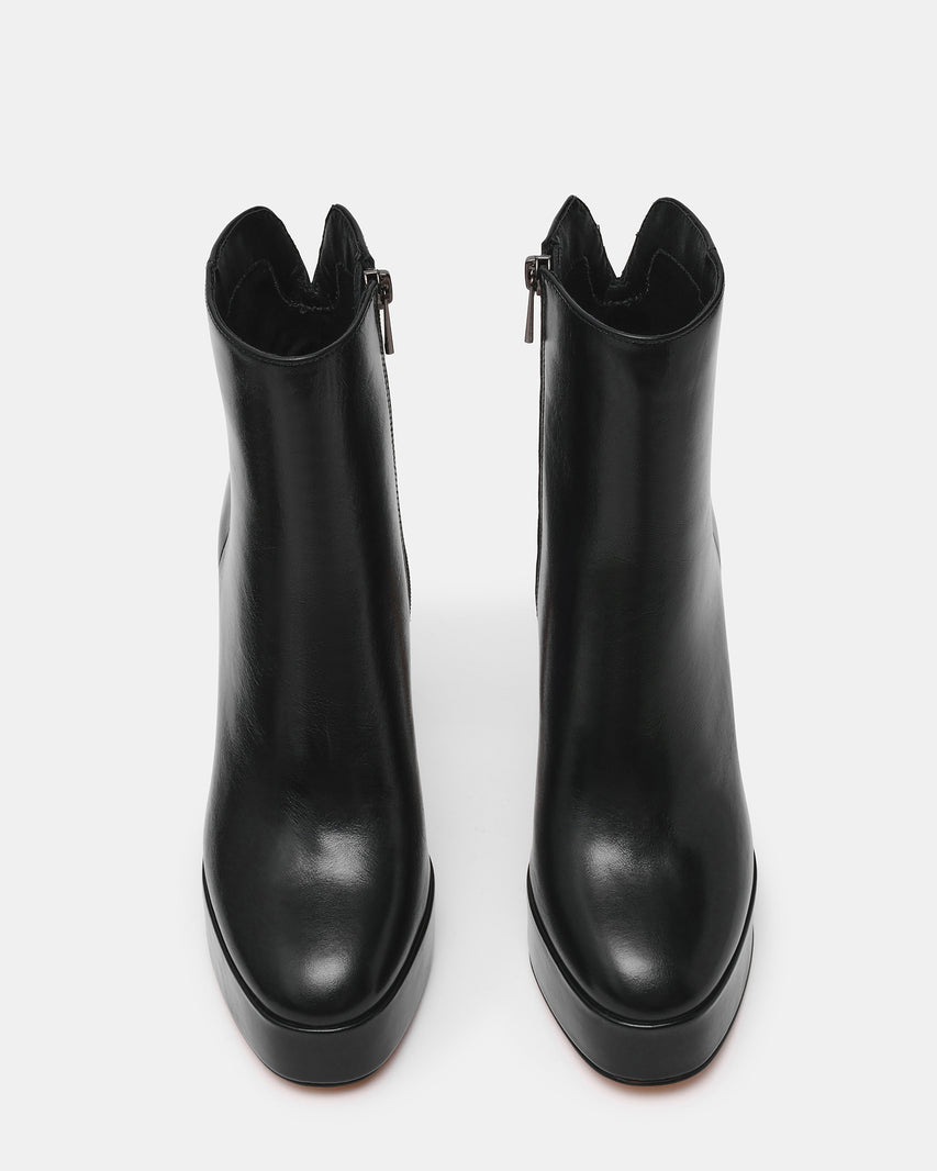 LOCHLAN BLACK LEATHER - Women's Shoes - Steve Madden Canada - view 5