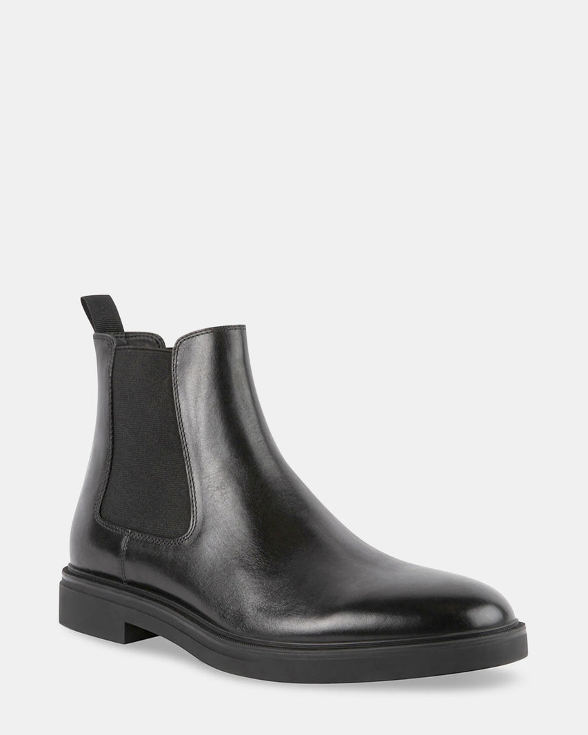 LOGIK BLACK LEATHER - Men's Shoes - Steve Madden Canada